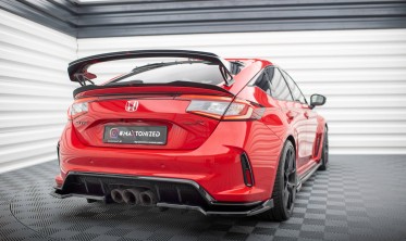Тюнінг накладка на задній бампер Honda Civic Mk11 Type-R вар. 2 фото