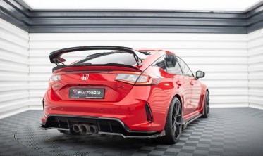 Верхняя накладка на спойлер багажника Honda Civic Mk11 Type-R фото