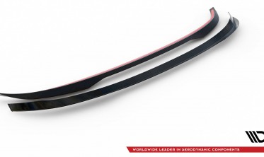 Нижний тюнинговый спойлер крышки багажника Honda Civic Mk11 Type-R фото