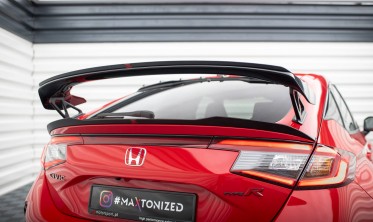 Нижний тюнинговый спойлер крышки багажника Honda Civic Mk11 Type-R фото