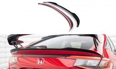 Нижний тюнинговый спойлер крышки багажника Honda Civic Mk11 Type-R фото