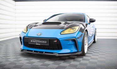 Тюнинговая накладка (юбка) на передний бампер Toyota GR86 Mk1 вар. 1 фото