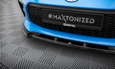 Тюнинговая накладка (юбка) на передний бампер Toyota GR86 Mk1 вар. 1 фото