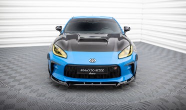 Тюнинговый нижний диффузор (элерон) на передний бампер Toyota GR86 Mk1 / Subaru BRZ Mk2 вар. 3 фото