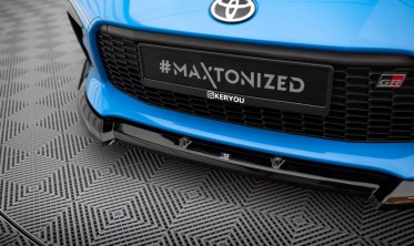 Тюнинговый нижний диффузор (элерон) на передний бампер Toyota GR86 Mk1 / Subaru BRZ Mk2 вар. 3 фото