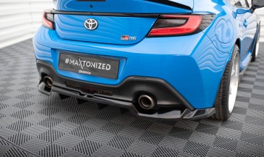 Тюнінговий дифузор (спліттер) на задній бампер Toyota GR86 Mk1, Subaru BRZ Mk2 вар. 1 фото