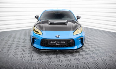 Нижній дифузор на передній бампер Street Pro Toyota GR86 Mk1 вар. 1 фото