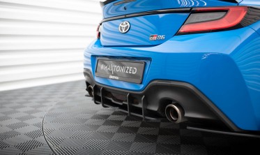 Центральний дифузор на задній бампер Street Pro Toyota GR86 Mk1, Subaru BRZ Mk2  фото