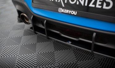 Центральний дифузор на задній бампер Street Pro Toyota GR86 Mk1, Subaru BRZ Mk2  фото