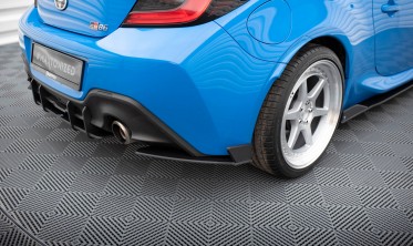 Тюнінг накладки на край заднього бампера Street Pro Toyota GR86 Mk1, Subaru BRZ Mk2 вар. 2 фото