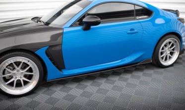 Тюнинговые диффузоры под боковые пороги Street Pro Toyota GR86 Mk1, Subaru BRZ Mk2 вар. 2 фото