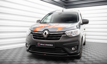 Тюнинговая накладка (юбка) на передний бампер Renault Express Mk2 фото