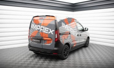 Тюнінговий дифузор (накладка) на задній бампер Renault Express Mk2 фото