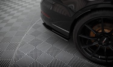 Боковые накладки заднего бампера Street Pro Audi RS3 8V Sedan послерестайл фото