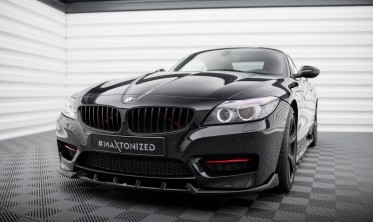 Тюнинговая накладка (элерон) на передний бампер BMW Z4 E89 рестайл M-Pack фото