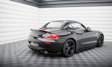 Центральная тюнинг накладка на задний бампер BMW Z4 E89 рестайл M-Pack фото