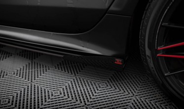 Диффузоры Street Pro + накладки на боковые пороги для Audi A7 C7 S-Line фото