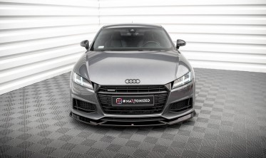 Тюнінгова накладка (губа) на передній бампер Audi TT 8S S / S-Line вар. 1 фото