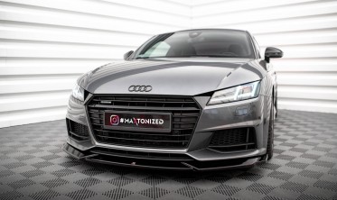 Тюнінгова накладка (губа) на передній бампер Audi TT 8S S / S-Line вар. 1 фото