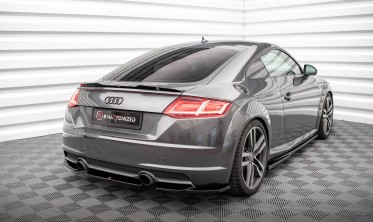 Боковые тюнинг накладки на задний бампер Audi TT 8S версия S-Line вар. 1 фото
