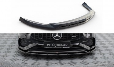 Нижняя тюнинг накладка переднего бампера Mercedes AMG A35 W177 рестайл фото