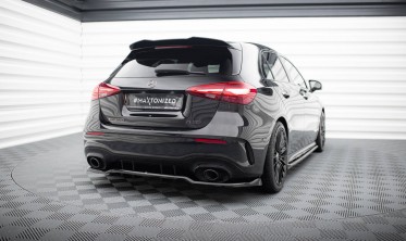 Тюнинговый диффузор заднего бампера Mercedes AMG A35 W177 рестайл фото