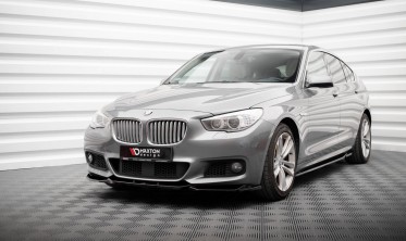 Тюнинговая накладка (юбка) на передний бампер BMW 5 GT F07 M-Pack фото
