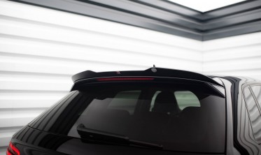 Тюнинговый кап спойлер на крышку багажника Audi A3 8V Sportback рестайл фото