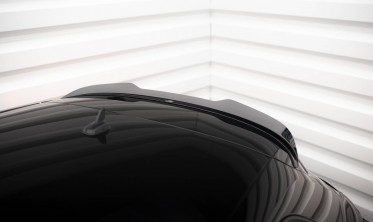 Тюнинговый кап спойлер на крышку багажника Audi A3 8V Sportback рестайл фото