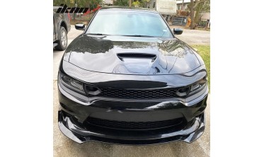 Тюнинговый диффузор переднего бампера Dodge Charger 2015-2021 srt фото