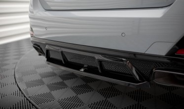 Центральный диффузор заднего бампера BMW M440i Gran Coupe G26 фото