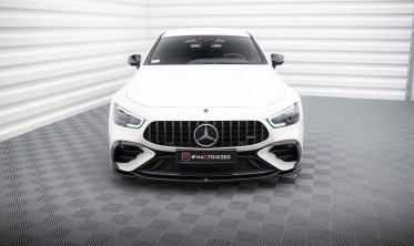 Тюнінг накладка на передній бампер Mercedes-AMG GT 43 4 Door Coupe V8 Styling Package вар. 1 фото