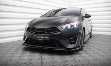 Тюнінгова накладка (губа) на передній бампер Kia Proceed / Ceed GT Mk1 рест. / Mk3 вар. 1 фото