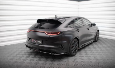 Тюнинговый диффузор заднего бампера Kia Proceed GT Mk1 рестайл фото