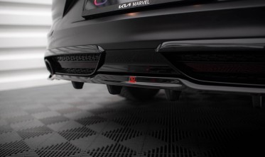 Тюнинговый диффузор заднего бампера Kia Proceed GT Mk1 рестайл фото
