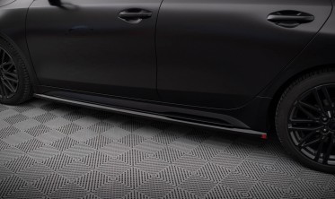 Тюнинговые диффузоры (листвы) на боковые пороги Kia Proceed GT Mk1 рестайл фото