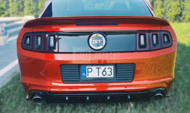 Дифузор заднього бампера Ford Mustang (2013-2014) Competition Style фото