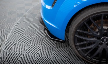 Тюнинговые накладки на край заднего бампера Audi TT S 8S фото