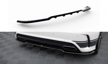 Тюнінгова накладка (дифузор) на задній бампер Mercedes A45 AMG W176 фото
