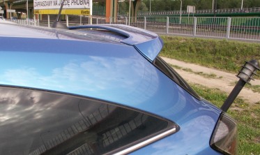Спойлер баганика Opel Astra H GTC стиль OPC-2 фото