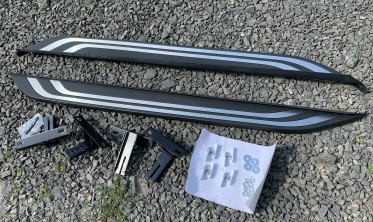 Пороги (подножки боковые) Toyota RAV4 XA50 с 2019 года стиль OEM фото