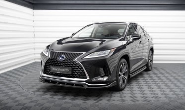 Тюнинг накладка (диффузор) на передний бампер Lexus RX Mk4 рестайл фото