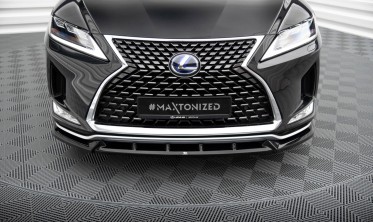 Тюнинг накладка (диффузор) на передний бампер Lexus RX Mk4 рестайл фото