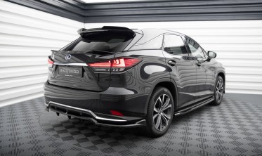 Тюнінговий дифузор (накладка) на задній бампер Lexus RX Mk4 рестайл фото