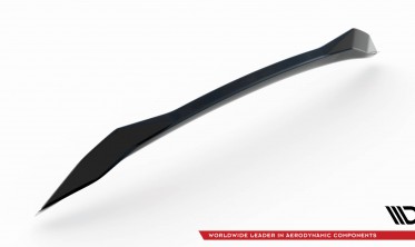 Нижній 3D спойлер (накладка) на кришку багажника Lexus RX Mk4 післярестайл фото