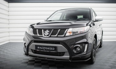 Нижня накладка (елерон) на передній бампер Suzuki Vitara S Mk2 вар. 2 фото