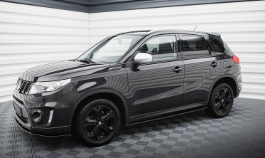 Нижні тюнінг накладки (лістви) на бокові пороги Suzuki Vitara S Mk2 фото