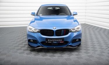 Нижняя тюнинг накладка (юбка) на передний бампер BMW 3 GT F34 M-Pack вар. 2 фото