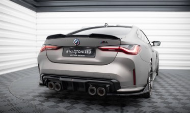 Тюнинговый 3D спойлер на крышку багажника BMW M4 G82 фото