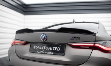Тюнинговый 3D спойлер на крышку багажника BMW M4 G82 фото